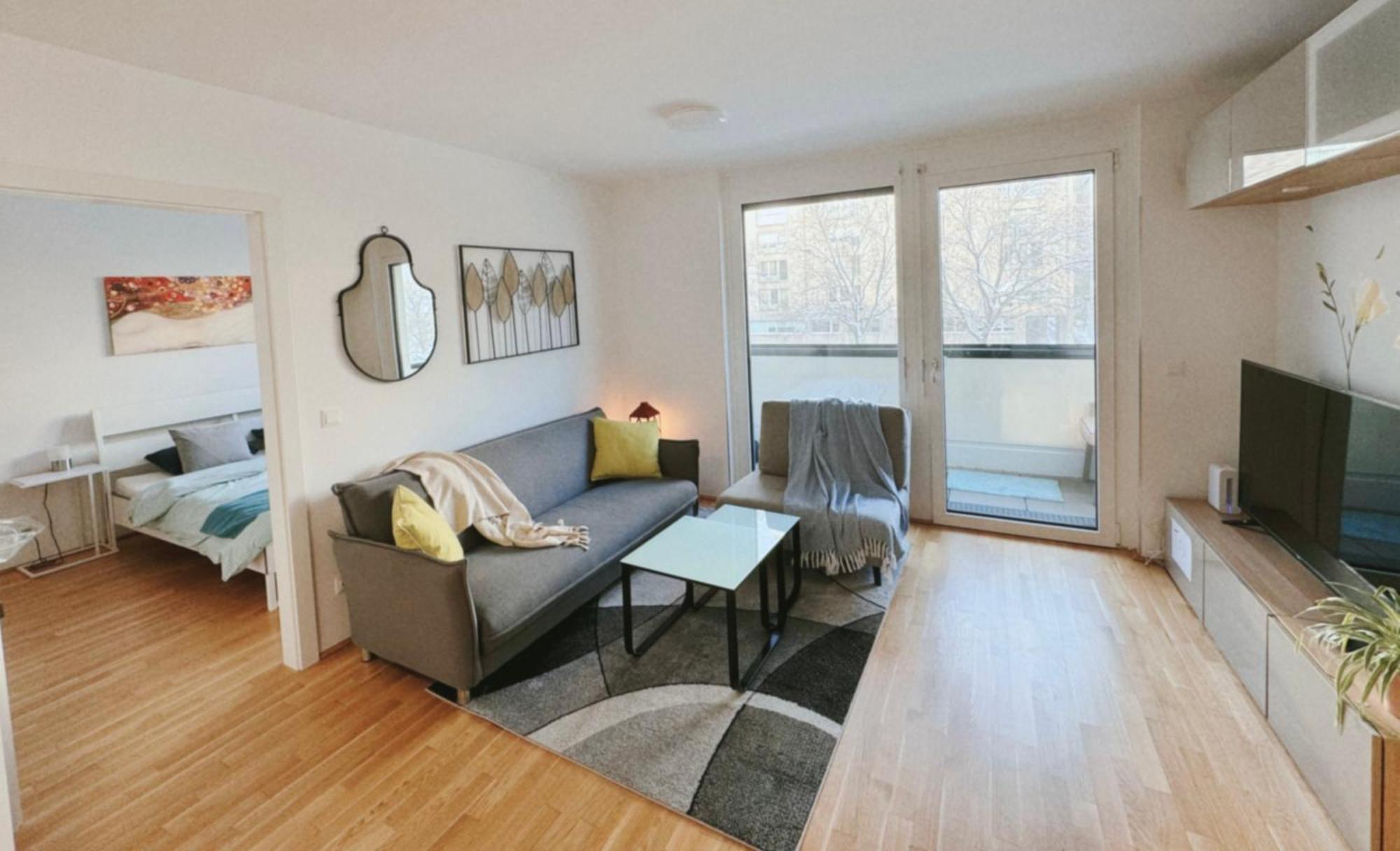 U1 Alte Donau Old Danube City Apartment 2 Vienna Luaran gambar