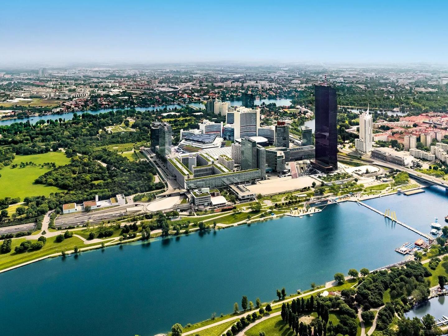 U1 Alte Donau Old Danube City Apartment 2 Vienna Luaran gambar