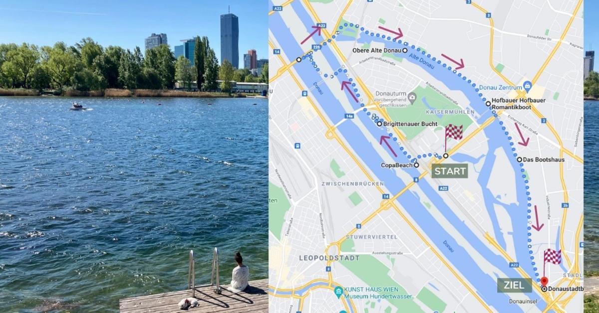 U1 Alte Donau Old Danube City Apartment 2 Vienna Luaran gambar